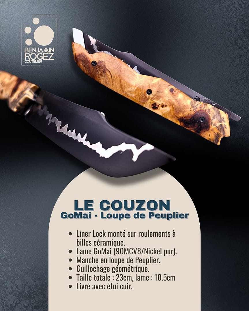 Le Couzon – GoMai nickel – Loupe de Peuplier